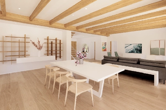 Finca in Benissa zu verkaufen, Woongedeelte 305 m², Bouwjaar 2024, Klimaanlage, Grondstuk 10000 m², 3 Slaapkamers, 3 Badkamers, Pool, ref.: AM-12208DA-22