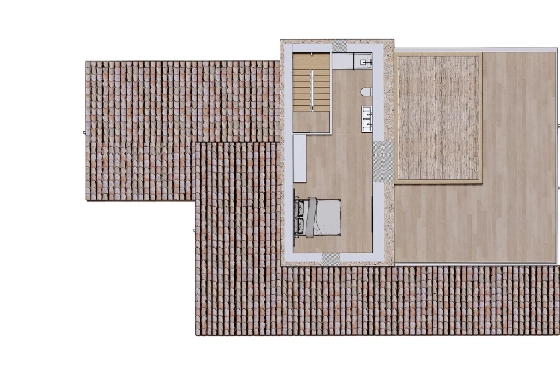Finca in Benissa zu verkaufen, Woongedeelte 305 m², Bouwjaar 2024, Klimaanlage, Grondstuk 10000 m², 3 Slaapkamers, 3 Badkamers, Pool, ref.: AM-12208DA-29