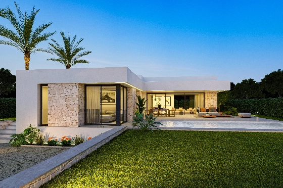Villa in Denia zu verkaufen, Woongedeelte 151 m², Klimaanlage, Grondstuk 832 m², 3 Slaapkamers, 2 Badkamers, Pool, ref.: UM-UV-ALCIPE-1