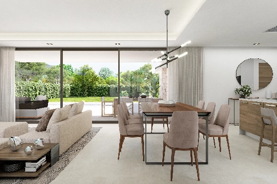 Villa in Denia zu verkaufen, Woongedeelte 151 m², Klimaanlage, Grondstuk 832 m², 3 Slaapkamers, 2 Badkamers, Pool, ref.: UM-UV-ALCIPE-12
