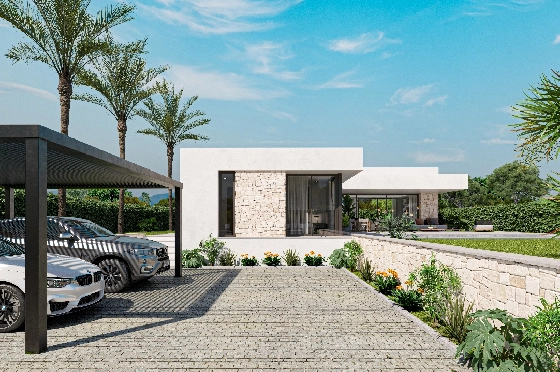 Villa in Denia zu verkaufen, Woongedeelte 151 m², Klimaanlage, Grondstuk 832 m², 3 Slaapkamers, 2 Badkamers, Pool, ref.: UM-UV-ALCIPE-6