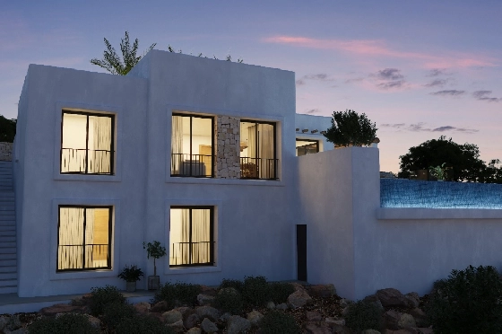 Villa in Pedreguer zu verkaufen, Woongedeelte 159 m², Klimaanlage, Grondstuk 1272 m², 3 Slaapkamers, 2 Badkamers, Pool, ref.: UM-UV-JUCAR-10