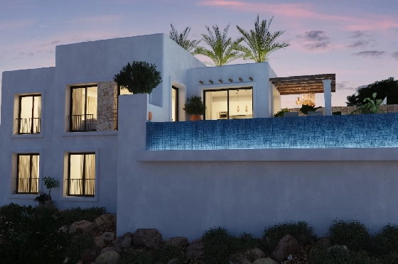 Villa in Pedreguer zu verkaufen, Woongedeelte 159 m², Klimaanlage, Grondstuk 1272 m², 3 Slaapkamers, 2 Badkamers, Pool, ref.: UM-UV-JUCAR-11