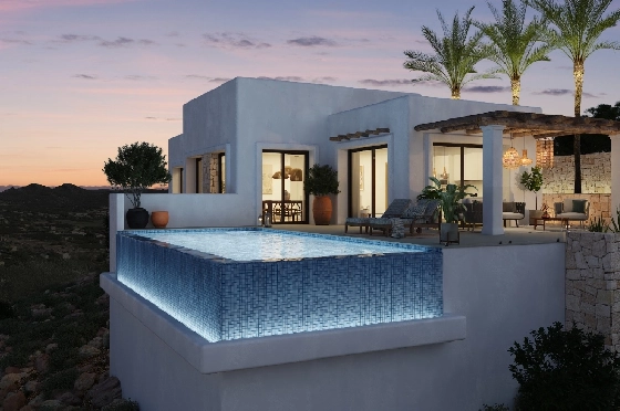 Villa in Pedreguer zu verkaufen, Woongedeelte 159 m², Klimaanlage, Grondstuk 1272 m², 3 Slaapkamers, 2 Badkamers, Pool, ref.: UM-UV-JUCAR-12