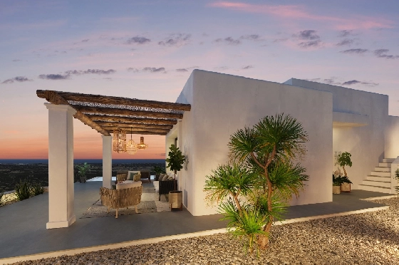Villa in Pedreguer zu verkaufen, Woongedeelte 159 m², Klimaanlage, Grondstuk 1272 m², 3 Slaapkamers, 2 Badkamers, Pool, ref.: UM-UV-JUCAR-15