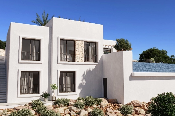 Villa in Pedreguer zu verkaufen, Woongedeelte 159 m², Klimaanlage, Grondstuk 1272 m², 3 Slaapkamers, 2 Badkamers, Pool, ref.: UM-UV-JUCAR-5