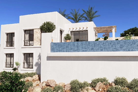 Villa in Pedreguer zu verkaufen, Woongedeelte 159 m², Klimaanlage, Grondstuk 1272 m², 3 Slaapkamers, 2 Badkamers, Pool, ref.: UM-UV-JUCAR-6