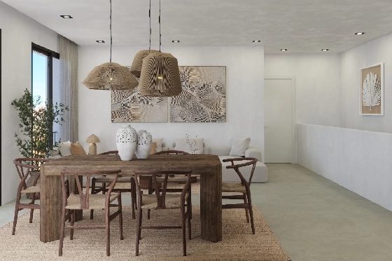 Villa in Pedreguer zu verkaufen, Woongedeelte 159 m², Klimaanlage, Grondstuk 1272 m², 3 Slaapkamers, 2 Badkamers, Pool, ref.: UM-UV-JUCAR-8
