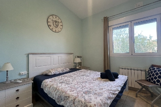 Villa in Gata de Gorgos(Monte Pedreguer) zur Ferienvermietung, Woongedeelte 180 m², Bouwjaar 2006, + Ofen, Klimaanlage, Grondstuk 600 m², 3 Slaapkamers, 3 Badkamers, Pool, ref.: T-0624-14