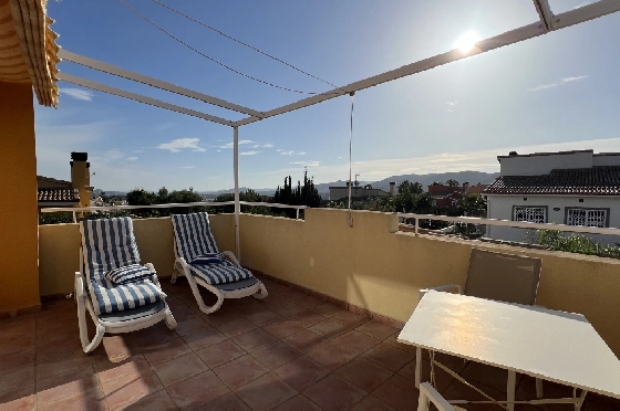Villa in Gata de Gorgos(Monte Pedreguer) zur Ferienvermietung, Woongedeelte 180 m², Bouwjaar 2006, + Ofen, Klimaanlage, Grondstuk 600 m², 3 Slaapkamers, 3 Badkamers, Pool, ref.: T-0624-18