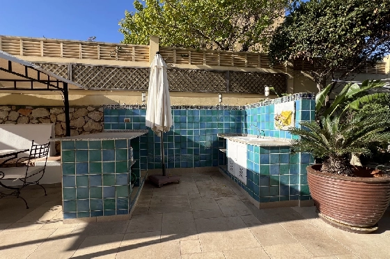 Villa in Gata de Gorgos(Monte Pedreguer) zur Ferienvermietung, Woongedeelte 180 m², Bouwjaar 2006, + Ofen, Klimaanlage, Grondstuk 600 m², 3 Slaapkamers, 3 Badkamers, Pool, ref.: T-0624-35