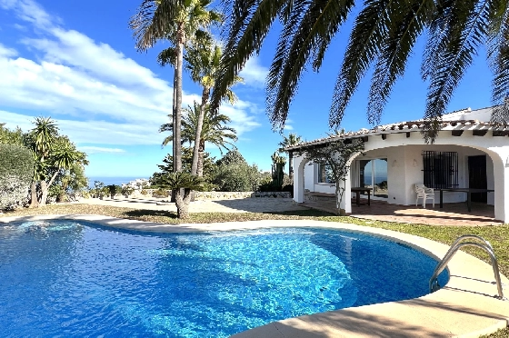Villa in Pego-Monte Pego zu verkaufen, Woongedeelte 310 m², Bouwjaar 1988, + Zentralheizung, Klimaanlage, Grondstuk 3370 m², 4 Slaapkamers, 4 Badkamers, Pool, ref.: JS-0425-1