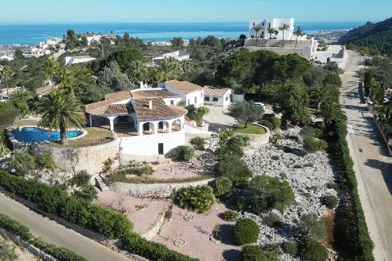 Villa in Pego-Monte Pego zu verkaufen, Woongedeelte 310 m², Bouwjaar 1988, + Zentralheizung, Klimaanlage, Grondstuk 3370 m², 4 Slaapkamers, 4 Badkamers, Pool, ref.: JS-0425-2