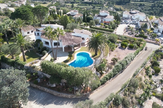 Villa in Pego-Monte Pego zu verkaufen, Woongedeelte 310 m², Bouwjaar 1988, + Zentralheizung, Klimaanlage, Grondstuk 3370 m², 4 Slaapkamers, 4 Badkamers, Pool, ref.: JS-0425-3