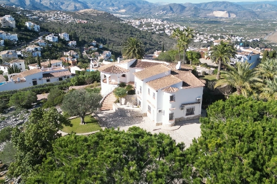 Villa in Pego-Monte Pego zu verkaufen, Woongedeelte 310 m², Bouwjaar 1988, + Zentralheizung, Klimaanlage, Grondstuk 3370 m², 4 Slaapkamers, 4 Badkamers, Pool, ref.: JS-0425-34