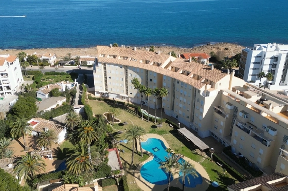 Apartment in Xabia(El Arenal) zur Ferienvermietung, Woongedeelte 92 m², Bouwjaar 2001, + KLIMA, Klimaanlage, Grondstuk 101 m², 2 Slaapkamers, 2 Badkamers, Pool, ref.: T-0524-4
