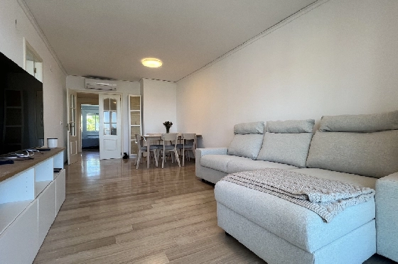 Apartment in Xabia(El Arenal) zur Ferienvermietung, Woongedeelte 92 m², Bouwjaar 2001, + KLIMA, Klimaanlage, Grondstuk 101 m², 2 Slaapkamers, 2 Badkamers, Pool, ref.: T-0524-8