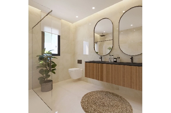 Villa in Finestrat zu verkaufen, Wohnfläche 175 m², Zustand Erstbezug, + fussboden, Klimaanlage, Grundstück 455 m², 3 Schlafzimmer, 3 Badezimmer, Pool, ref.: HA-FIN-106-E01-15