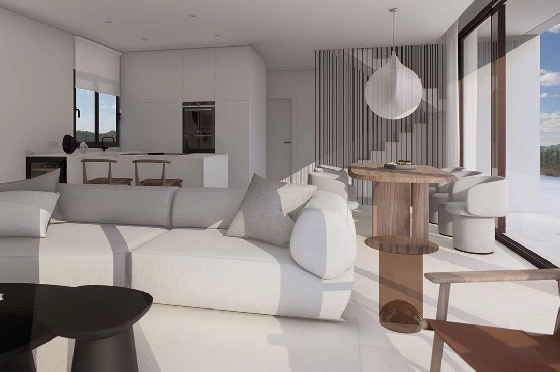 Villa in Finestrat zu verkaufen, Wohnfläche 287 m², Zustand Erstbezug, Grundstück 355 m², 3 Schlafzimmer, 3 Badezimmer, Pool, ref.: HA-FIN-121-E02-8