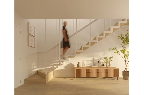 Reihenhaus in El Vergel zu verkaufen, Woongedeelte 74 m², Bouwjaar 2027, Klimaanlage, Grondstuk 36 m², 2 Slaapkamers, 2 Badkamers, Pool, ref.: TT-AD-18-6