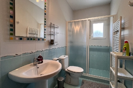 Villa in Els Poblets zu verkaufen, Woongedeelte 125 m², Bouwjaar 2004, Zustand gepflegt, + KLIMA, Klimaanlage, Grondstuk 400 m², 3 Slaapkamers, 3 Badkamers, Pool, ref.: RG-0525-12