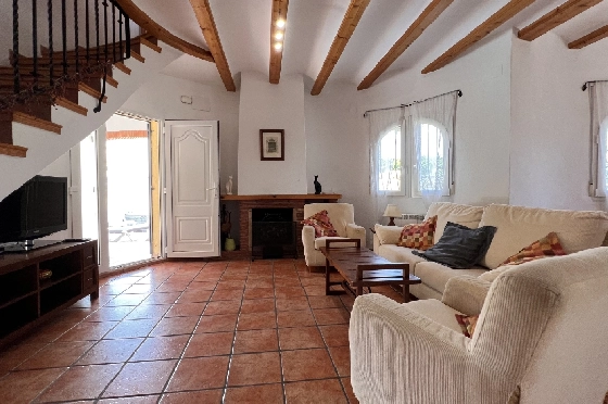 Villa in Els Poblets zu verkaufen, Woongedeelte 125 m², Bouwjaar 2004, Zustand gepflegt, + KLIMA, Klimaanlage, Grondstuk 400 m², 3 Slaapkamers, 3 Badkamers, Pool, ref.: RG-0525-16