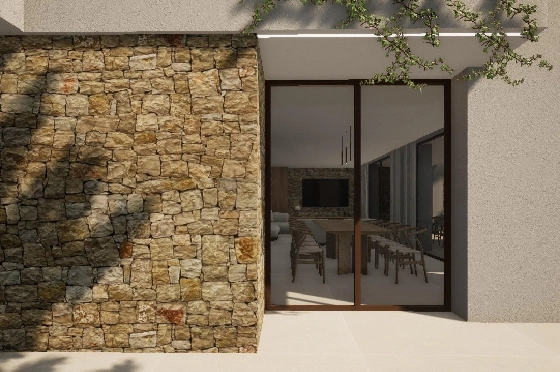 Villa in Moraira zu verkaufen, Woongedeelte 340 m², Bouwjaar 2024, Klimaanlage, Grondstuk 1070 m², 4 Slaapkamers, 4 Badkamers, Pool, ref.: AM-12145DR-14
