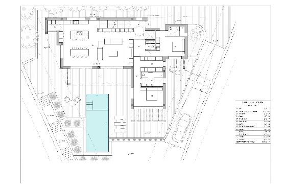 Villa in Moraira zu verkaufen, Woongedeelte 340 m², Bouwjaar 2024, Klimaanlage, Grondstuk 1070 m², 4 Slaapkamers, 4 Badkamers, Pool, ref.: AM-12145DR-17