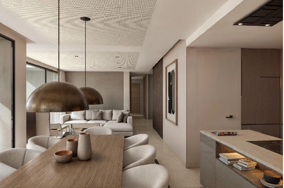 Villa in Moraira zu verkaufen, Woongedeelte 195 m², Bouwjaar 2025, Klimaanlage, Grondstuk 811 m², 4 Slaapkamers, 4 Badkamers, Pool, ref.: AM-12327DA-10