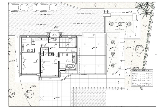 Villa in Moraira zu verkaufen, Woongedeelte 195 m², Bouwjaar 2025, Klimaanlage, Grondstuk 811 m², 4 Slaapkamers, 4 Badkamers, Pool, ref.: AM-12327DA-13