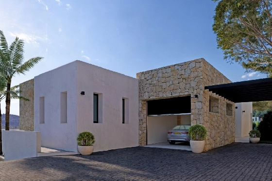 Villa in Calpe zu verkaufen, Woongedeelte 217 m², Bouwjaar 2025, Klimaanlage, Grondstuk 1001 m², 4 Slaapkamers, 3 Badkamers, Pool, ref.: AM-12434DA-4