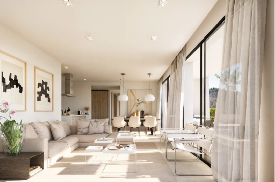Villa in Calpe zu verkaufen, Woongedeelte 217 m², Bouwjaar 2025, Klimaanlage, Grondstuk 1001 m², 4 Slaapkamers, 3 Badkamers, Pool, ref.: AM-12434DA-5