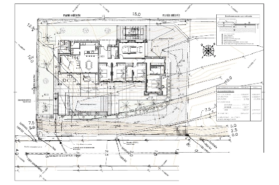 Villa in Calpe zu verkaufen, Woongedeelte 217 m², Bouwjaar 2025, Klimaanlage, Grondstuk 1001 m², 4 Slaapkamers, 3 Badkamers, Pool, ref.: AM-12434DA-7