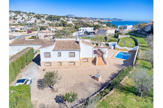 Villa in Benissa(La Fustera) zu verkaufen, Woongedeelte 312 m², Bouwjaar 1978, Klimaanlage, Grondstuk 2669 m², 6 Slaapkamers, 2 Badkamers, Pool, ref.: AM-12452DA-10