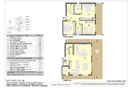 Maisonette in Colonia de Sant Jordi zu verkaufen, Woongedeelte 229 m², Zustand Erstbezug, + fussboden, Klimaanlage, 3 Slaapkamers, 2 Badkamers, Pool, ref.: HA-MLN-163-A04-10