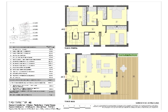 Maisonette in Colonia de Sant Jordi zu verkaufen, Woongedeelte 229 m², Zustand Erstbezug, + fussboden, Klimaanlage, 3 Slaapkamers, 2 Badkamers, Pool, ref.: HA-MLN-163-A04-13
