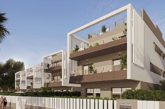 Maisonette in Colonia de Sant Jordi zu verkaufen, Woongedeelte 229 m², Zustand Erstbezug, + fussboden, Klimaanlage, 3 Slaapkamers, 2 Badkamers, Pool, ref.: HA-MLN-163-A04-3