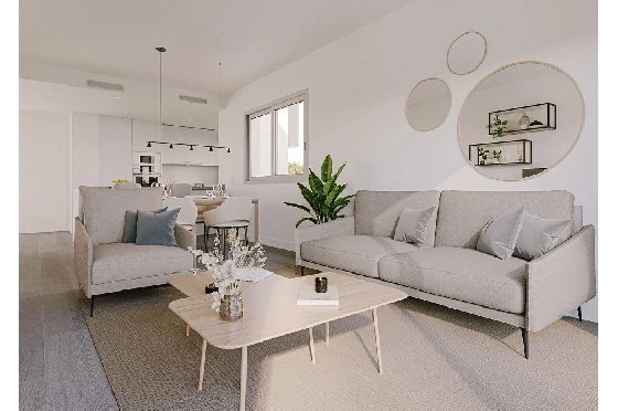 Maisonette in Colonia de Sant Jordi zu verkaufen, Woongedeelte 229 m², Zustand Erstbezug, + fussboden, Klimaanlage, 3 Slaapkamers, 2 Badkamers, Pool, ref.: HA-MLN-163-A04-5