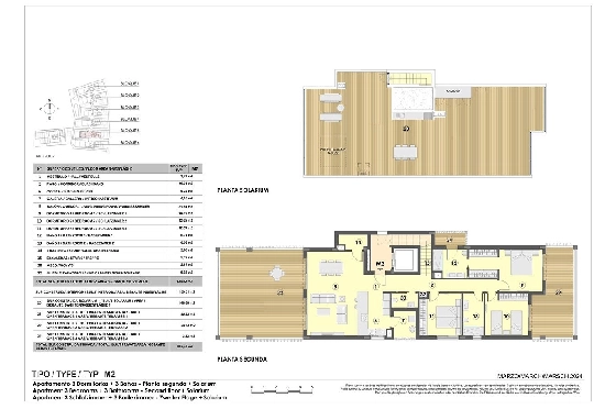 Penthouse Apartment in Colonia de Sant Jordi zu verkaufen, Woongedeelte 379 m², Zustand Erstbezug, + fussboden, Klimaanlage, 3 Slaapkamers, 2 Badkamers, Pool, ref.: HA-MLN-163-A03-9