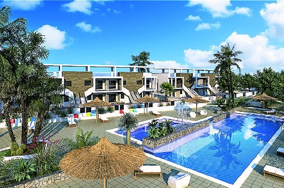 Etagen Apartment in Mil Palmeras zu verkaufen, Wohnfläche 102 m², Zustand Erstbezug, 3 Schlafzimmer, 2 Badezimmer, Pool, ref.: HA-MPN-123-A02-2
