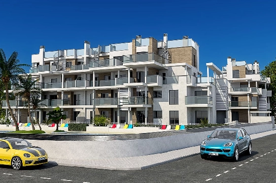 Penthouse Apartment in Denia zu verkaufen, Woongedeelte 191 m², Zustand Erstbezug, 3 Slaapkamers, 2 Badkamers, Pool, ref.: HA-DEN-141-A03-2