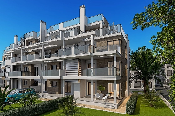 Penthouse Apartment in Denia zu verkaufen, Woongedeelte 191 m², Zustand Erstbezug, 3 Slaapkamers, 2 Badkamers, Pool, ref.: HA-DEN-141-A03-3