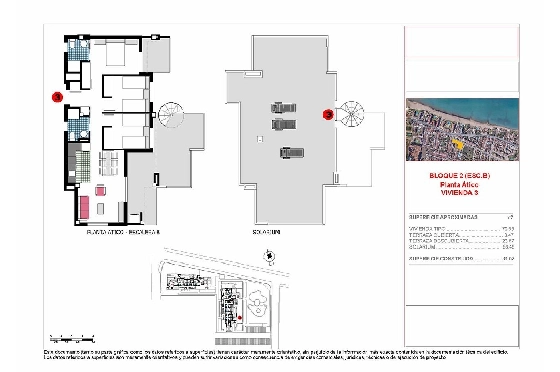 Penthouse Apartment in Denia zu verkaufen, Woongedeelte 191 m², Zustand Erstbezug, 3 Slaapkamers, 2 Badkamers, Pool, ref.: HA-DEN-141-A03-4