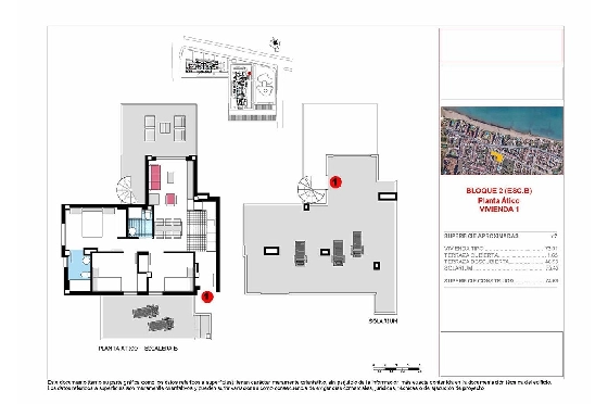 Penthouse Apartment in Denia zu verkaufen, Woongedeelte 191 m², Zustand Erstbezug, 3 Slaapkamers, 2 Badkamers, Pool, ref.: HA-DEN-141-A03-5