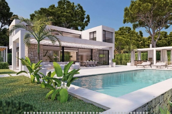 Villa in Javea zu verkaufen, Woongedeelte 250 m², Bouwjaar 2024, Klimaanlage, Grondstuk 1003 m², 4 Slaapkamers, 3 Badkamers, Pool, ref.: PR-PPS3198-2