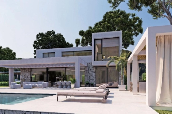 Villa in Javea zu verkaufen, Woongedeelte 250 m², Bouwjaar 2024, Klimaanlage, Grondstuk 1003 m², 4 Slaapkamers, 3 Badkamers, Pool, ref.: PR-PPS3198-4