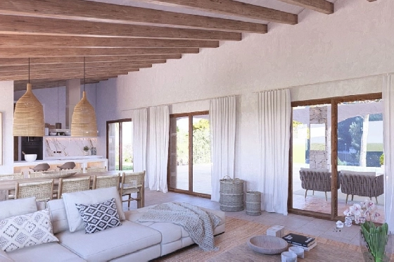 Villa in Javea zu verkaufen, Woongedeelte 270 m², Bouwjaar 2025, Klimaanlage, Grondstuk 1000 m², 3 Slaapkamers, 3 Badkamers, Pool, ref.: PR-PPS3199NB-4