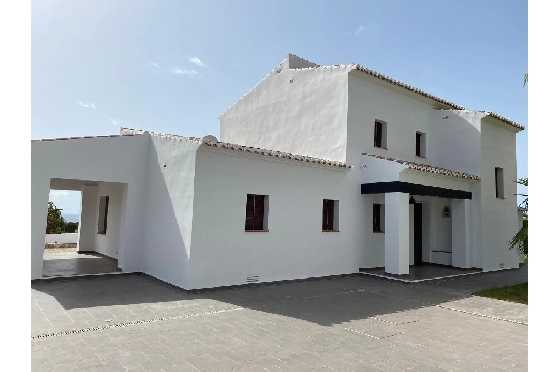 Villa in Moraira zu verkaufen, Woongedeelte 283 m², Bouwjaar 2023, Klimaanlage, Grondstuk 897 m², 3 Slaapkamers, 3 Badkamers, Pool, ref.: AM-12030DA-34