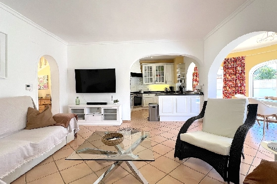 Villa in Els Poblets(Ptda. Revoltes) zu verkaufen, Woongedeelte 234 m², Bouwjaar 2004, Zustand gepflegt, + Zentralheizung, Klimaanlage, Grondstuk 614 m², 4 Slaapkamers, 3 Badkamers, Pool, ref.: AS-1425-14
