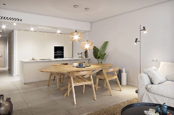 Erdgeschoss Apartment in Sant Elm zu verkaufen, Woongedeelte 112 m², Zustand Erstbezug, Klimaanlage, 3 Slaapkamers, 2 Badkamers, Pool, ref.: HA-MLN-434-A01-6